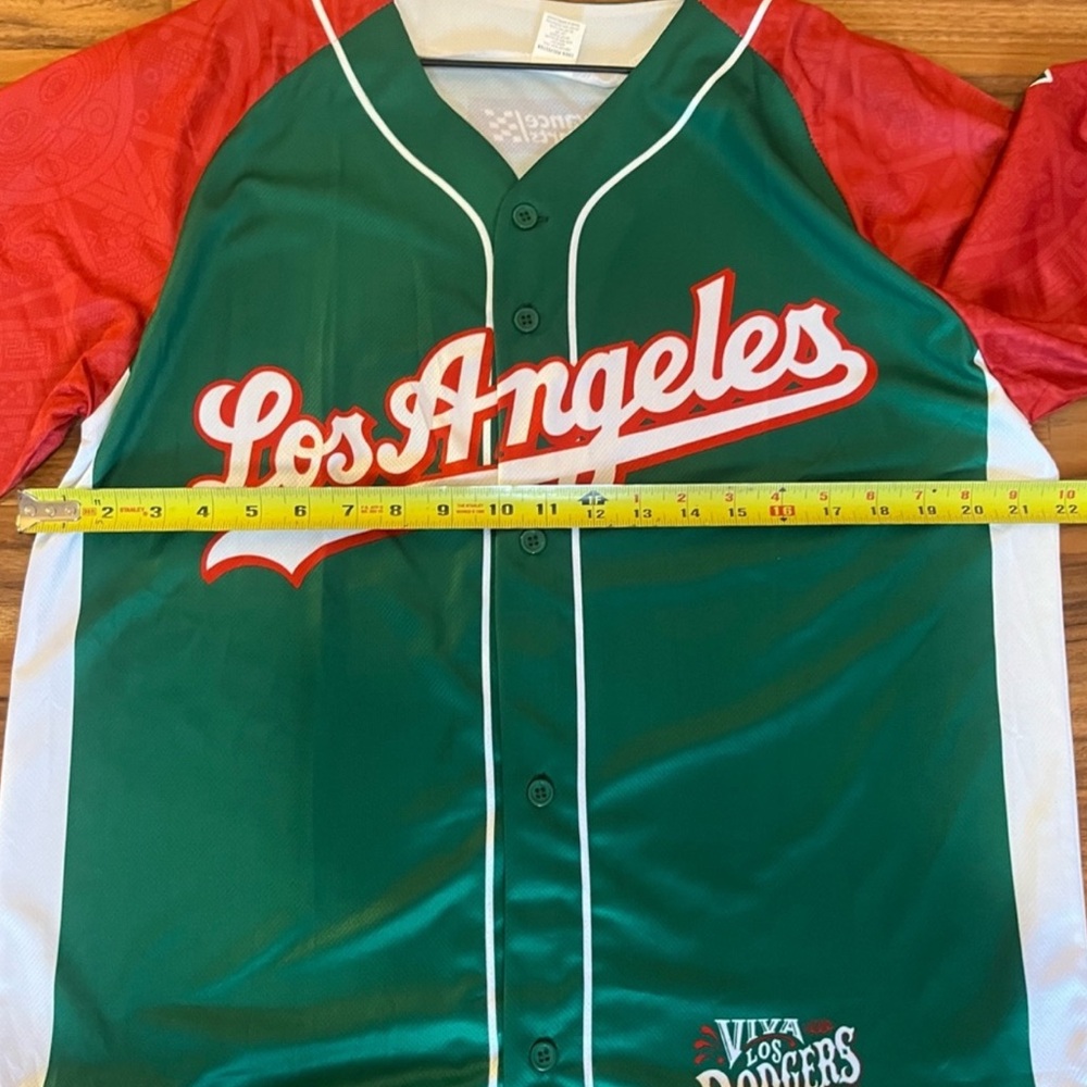 NWOT 🇲🇽Los Angeles Dodgers Viva Los Dodgers Jersey Medium - Picture 9 of 9